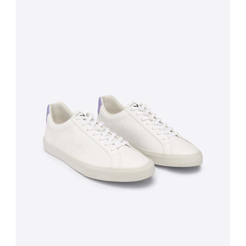 Veja ESPLAR CHROMEFREE Sneakers Dames White/Purple | BE 618LIS